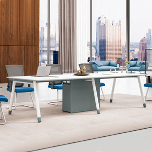 现代时尚钢木会议桌CT-NL3012